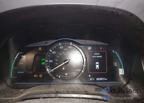 2019 Hyundai Ioniq Plug-In Hybrid из США, поврежденный, VIN KMHC65LD6KU172192